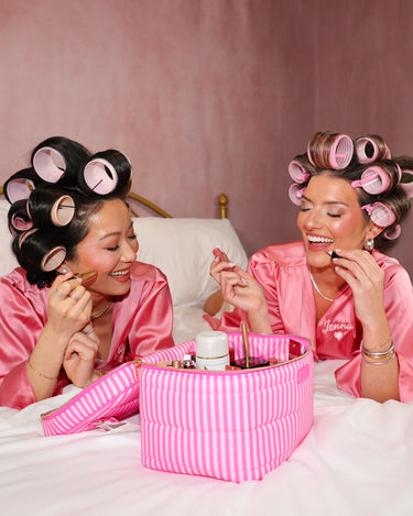 Bubble Gum Pink Strips