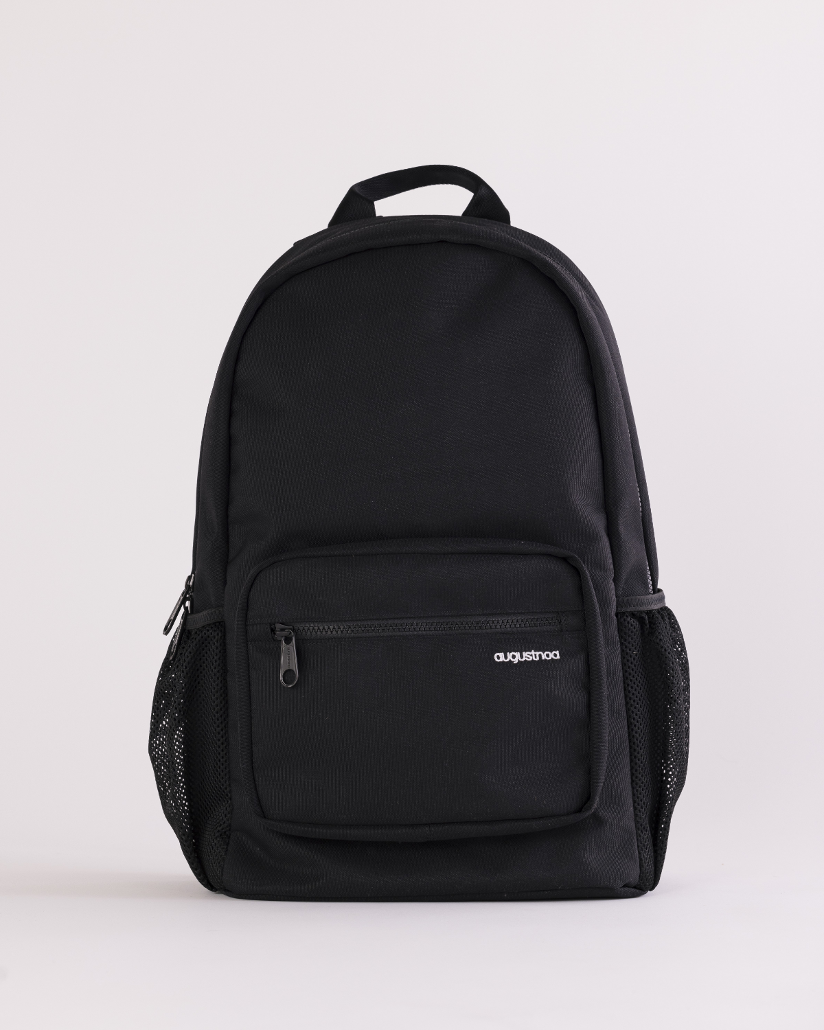Augustnoa Black Recycled Water Bottle Laptop Backpack with Dust Bag NWT 5 Reasons Why Backpack LP – augustnoa main image 4
